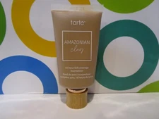 TARTE ~ AMAZONIAN CLAY 16 HOUR FULL COVERAGE FOUNDATION ~ 44 G TAN GOLDEN