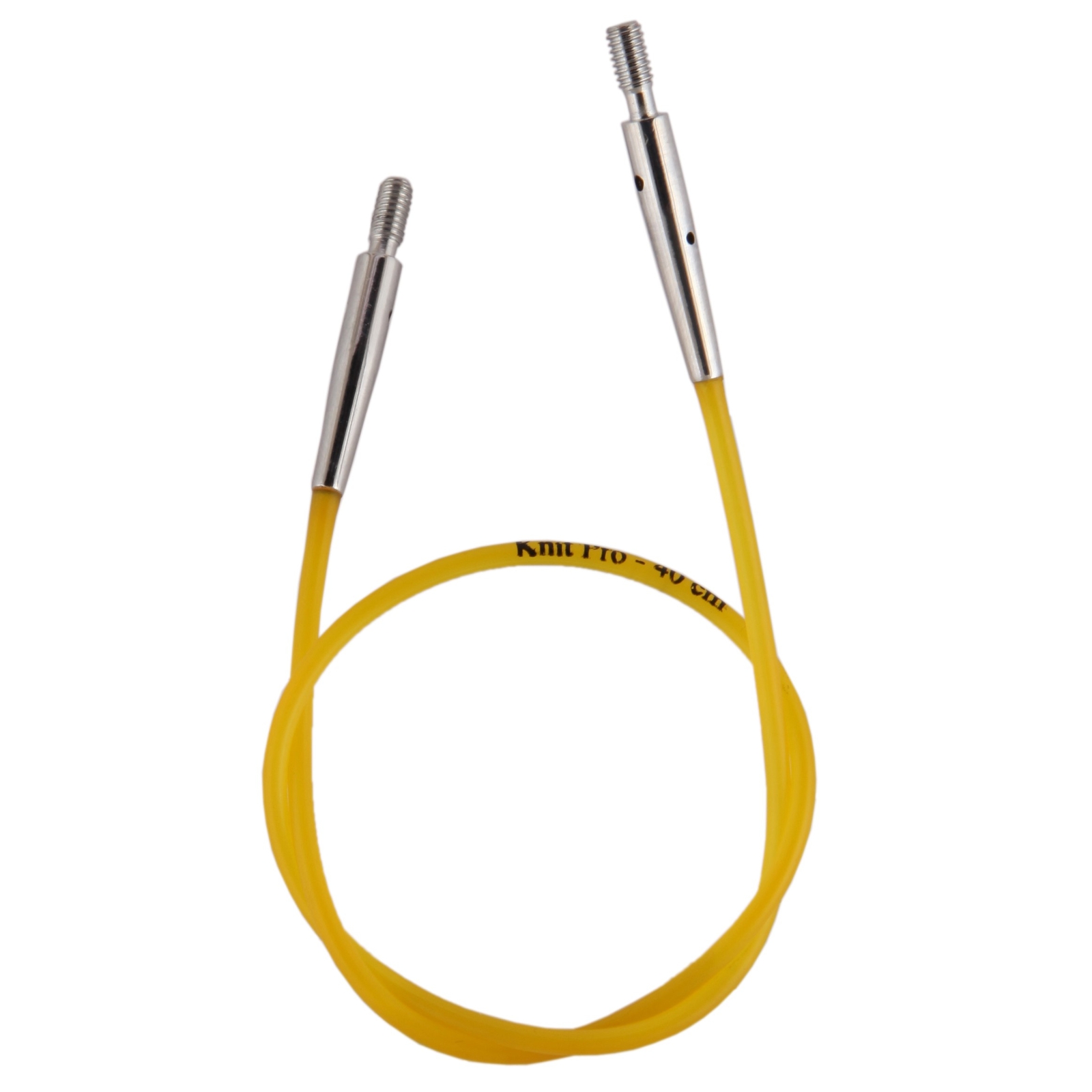 Knitpro Cable: Colour Coded: Yellow: 20cm - Image 2