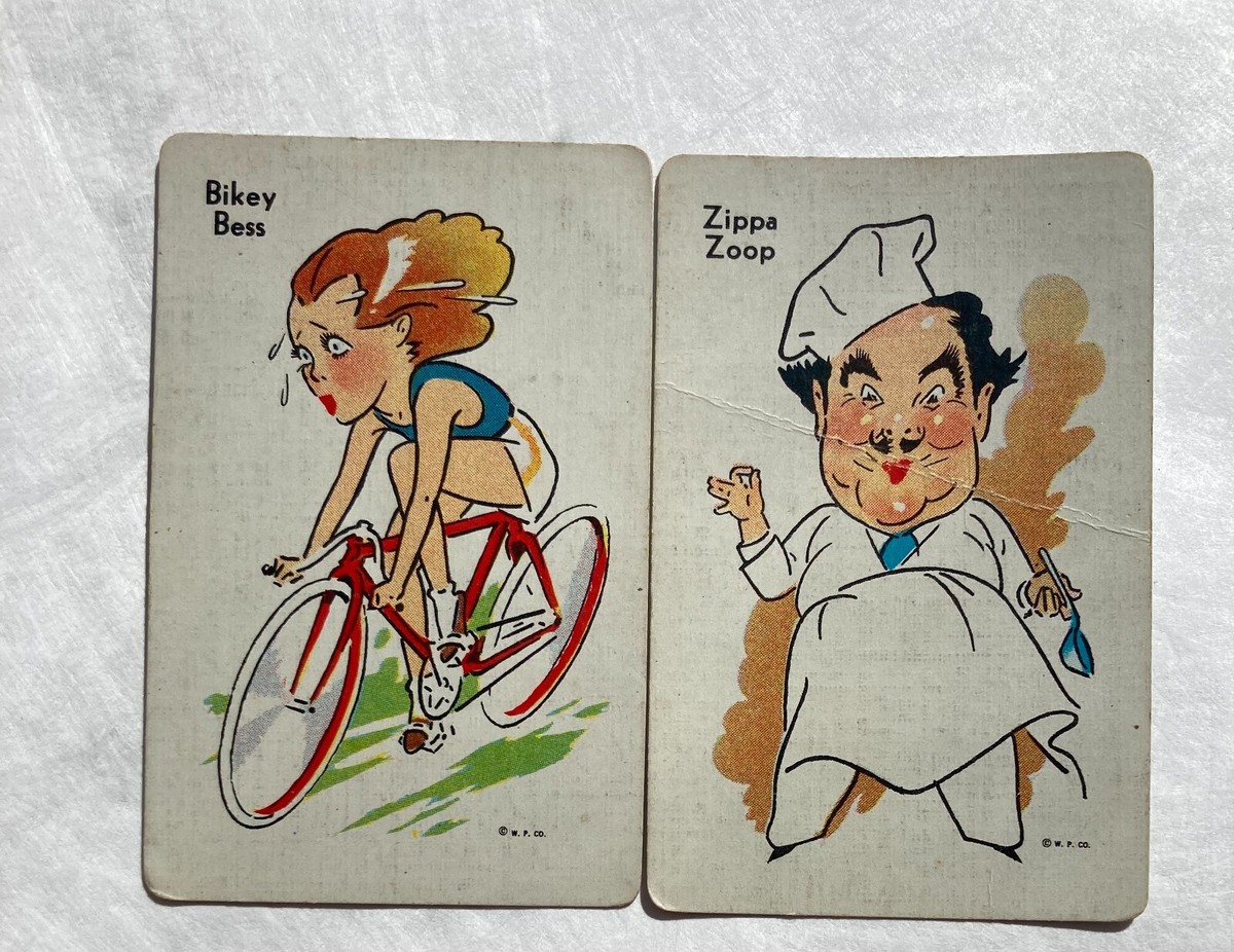c1938 OLD MAID Card Game Whitman Publ. 
