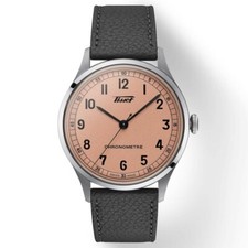 Tissot Heritage 1938 39mm Automatic COSC Pink Dial Men's Watch T1424641633200