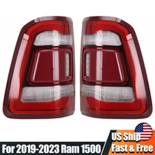 Right Left LED Tail Light For 2019-2023 Dodge Ram 1500 Taillamp W/ Blind Spot