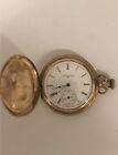 Plate.Seri No6733701 made 1897 Working good. New ListingElgin Pocket Watch Antique 14K Gold