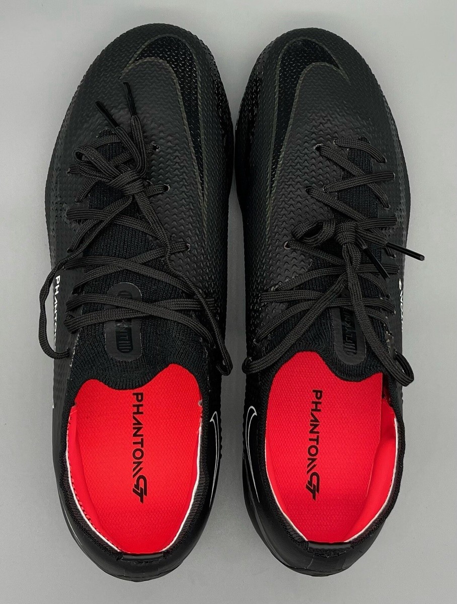 Nike Phantom GT2 Pro FG Black Red Soccer Cleats DA4432-001  display picture 3