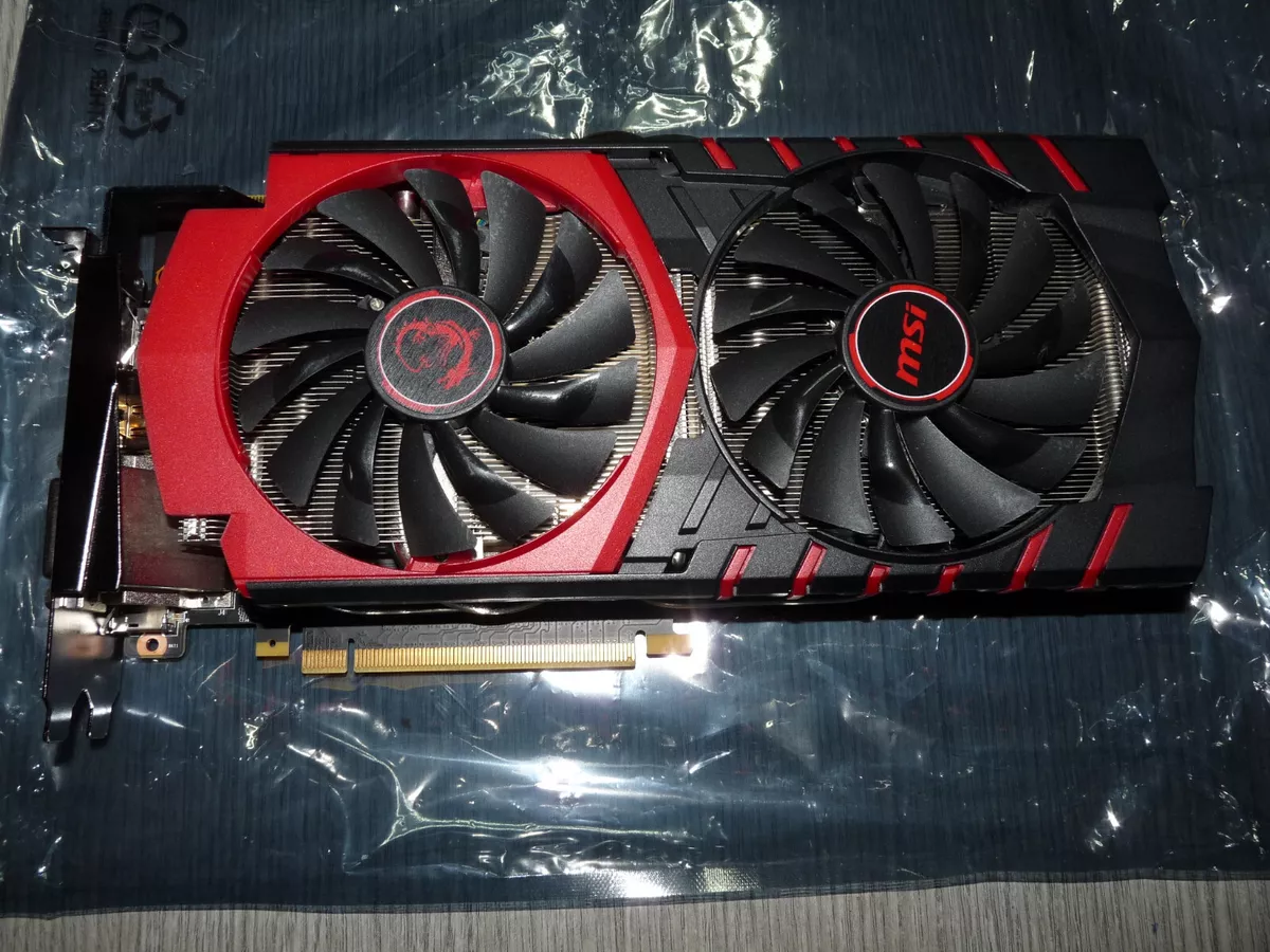 MSI Gaming NVIDIA GeForce GTX 980 Ti 6GB GPU Graphics Card excellent