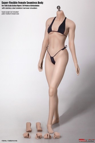 1/6 Tbleague Phicen Mid Chest Narrow Shoulders Female Body 12in Actionfigur - Bild 6 von 35