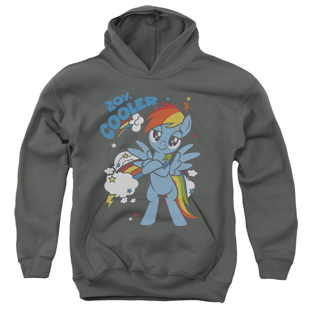 Felpa con cappuccio per bambini My Little Pony Cooler antracite
