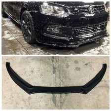VW Front Bumper Spoiler Lip R Line Polo 6R 2009-2014