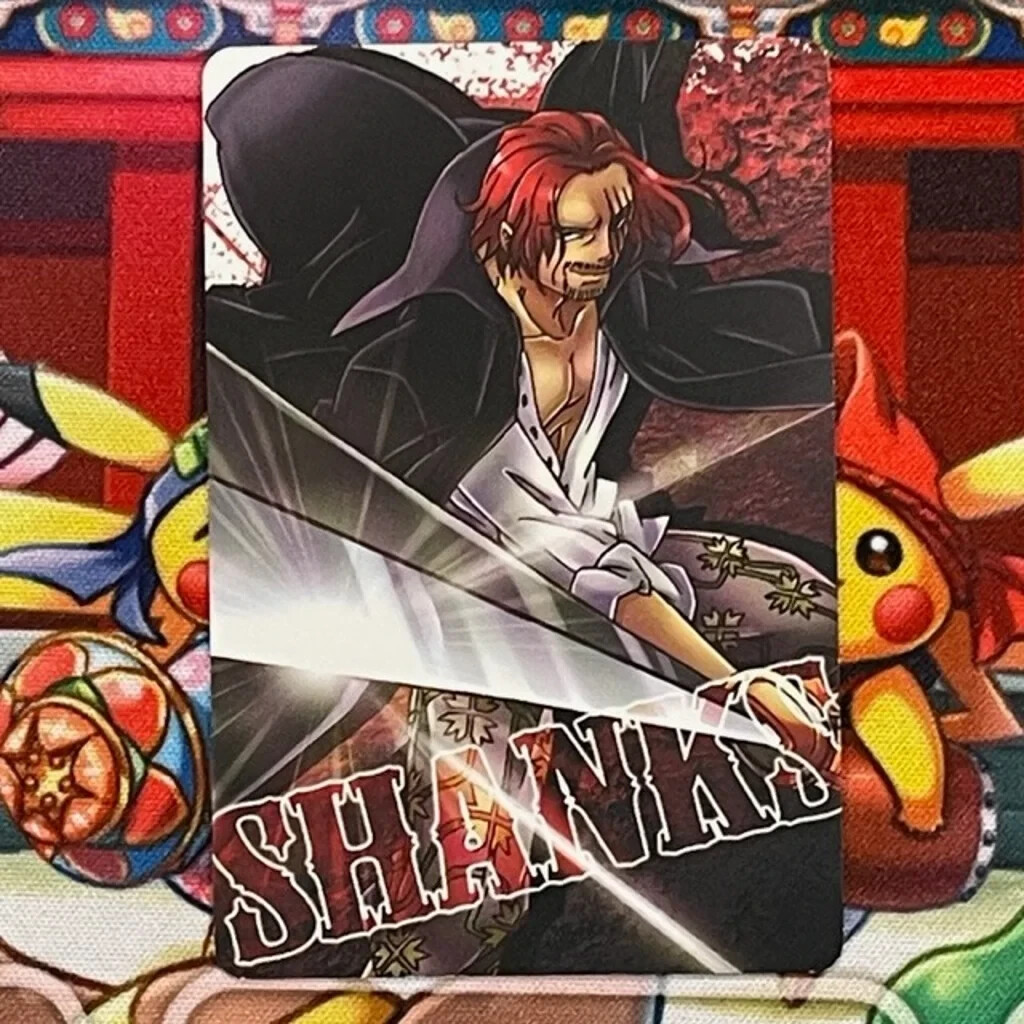 19M65 Shanks Holo One Piece Memorial Log Card Japanese 19M65 Shanks Holo One Piece Memorial Log Card Japanese