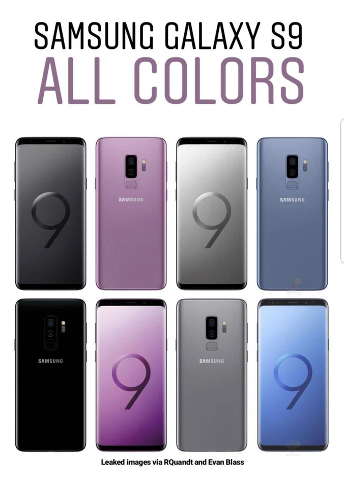 Samsung Galaxy S9 G960U T-Mobile Verizon Straight Talk Desbloqueado Boost AT&T Como Nuevo Foto 3 de 4