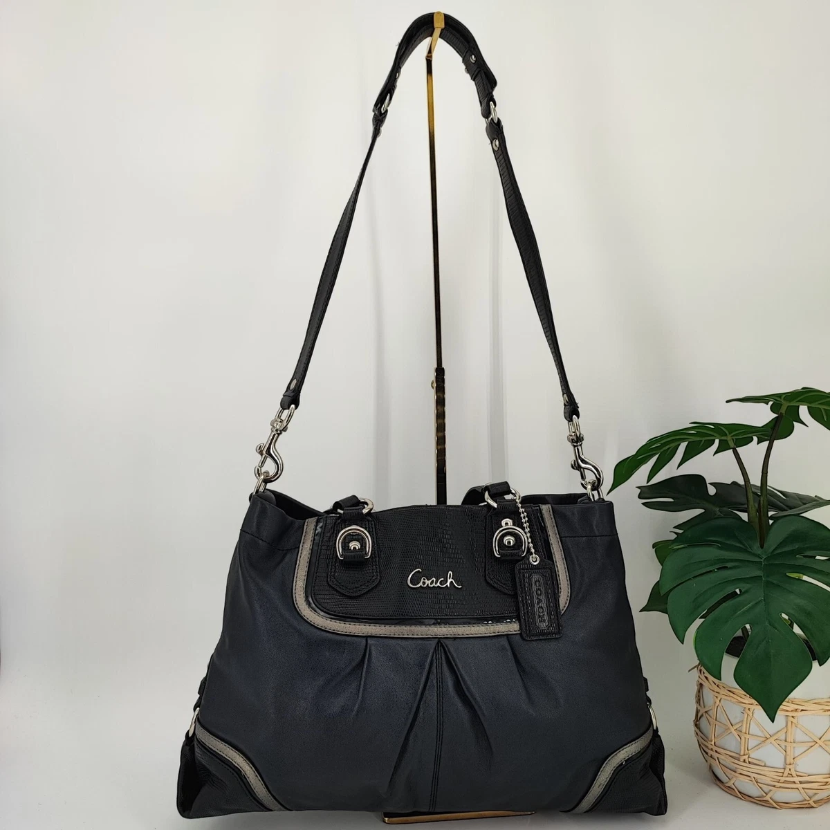 Coach Ashley Satchel/Top Handle Bag Black Bags & Handbags for 