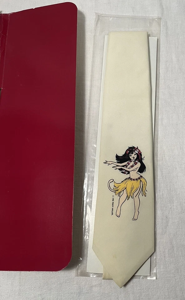 Corbata para el cuello Omaha The Cat Dancer 1990 RARA Reed Waller Cat para hombre Foto 2 de 4