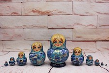 Ukrainian Folk Story Nesting Doll Hand Paited Nasting Doll 5.9'' 15cm 10 Pieces