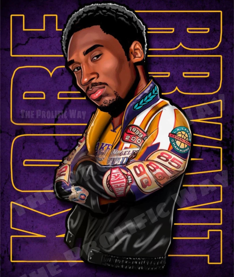 Kobe Bryant Sneaker 4” decal Sticker vinyl - Image 1 of 1