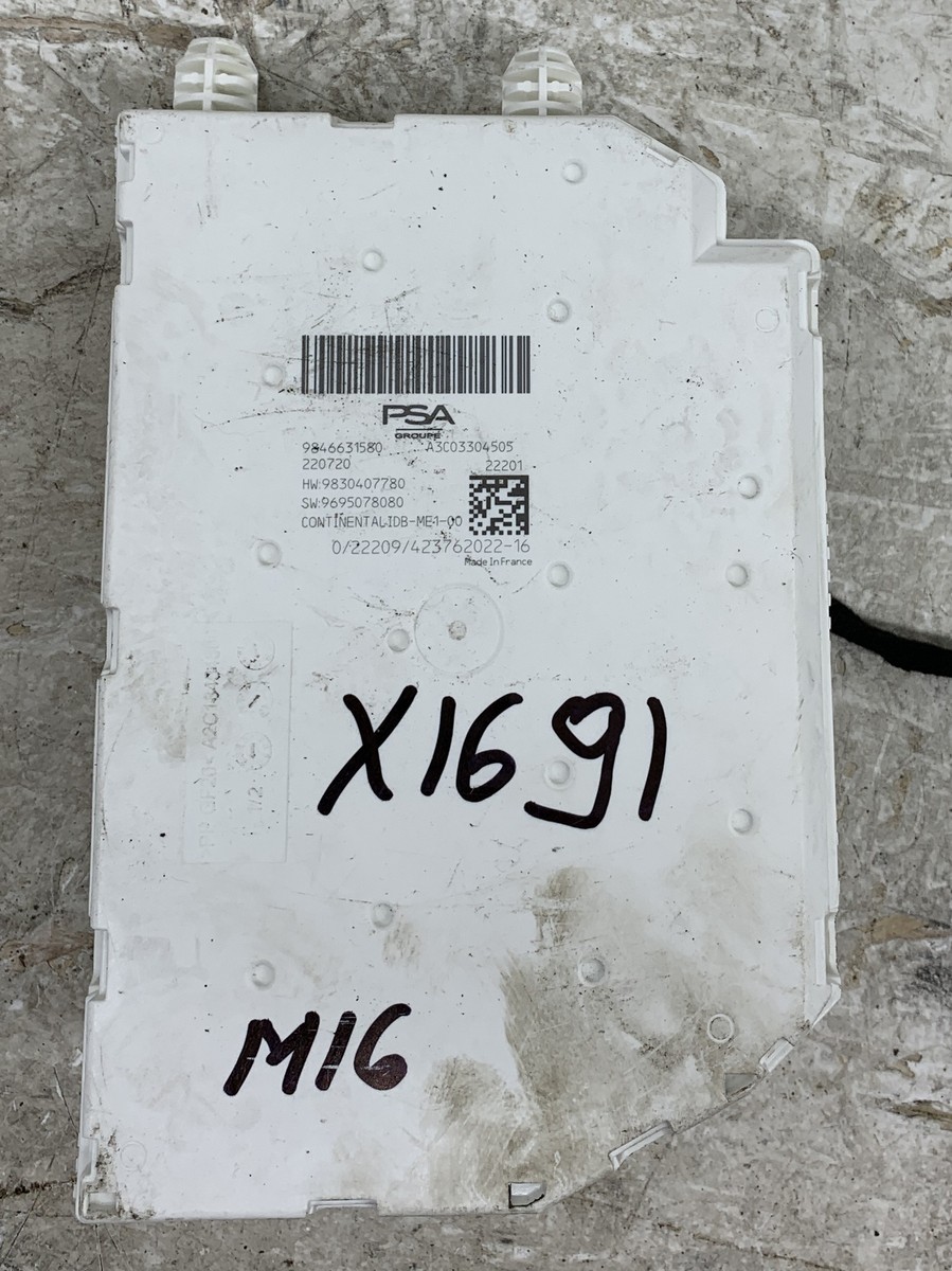 Fuse Box Opel Astra L Hatchback 2023 9846631580 | eBay