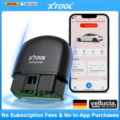 XTOOL Advancer AD20 Mini OBD2 Scanner   Bluetooth 5.0, Fehlercode lesen/löschen