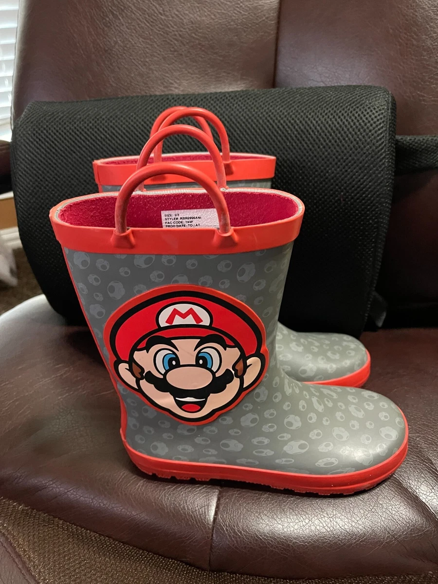 Mario rain boots 2025