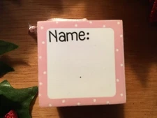 Baby Girl Cube! POLARX Personalizable Christmas Tree Ornament Free Shipping!