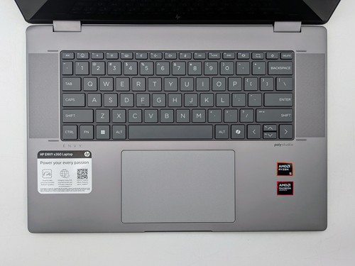 HP ENVY X360 2IN1 16" FHD+ Touch RYZEN 5 8640HS 512GB SSD 8GB W11 Backlit *READ* - Afbeelding 8 van 18
