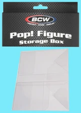 1 BCW Funko Pop Storage Box Figure Display Clear Plastic Figurine Case Vinyl