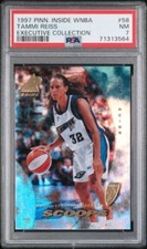 1997 Pinnacle WNBA Executive Collection Tammi Reiss PSA 7 Florida Gators
