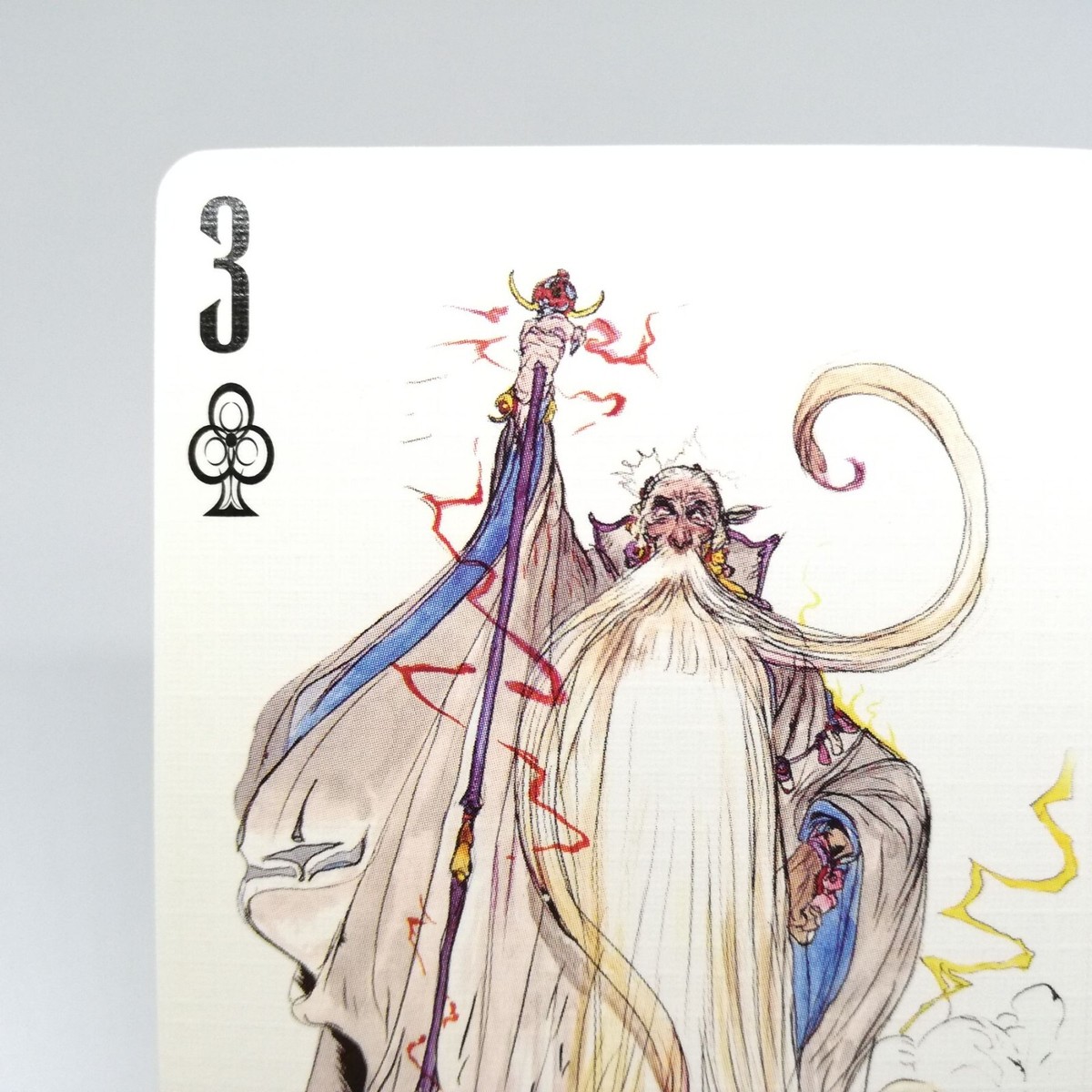 CLUB 3 Ramuh Yoshitaka Amano Final fantasy 25th Anniversary