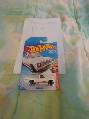 HOT WHEELS 2018 MAZDA REP  HW HOT TRUCKS 204/365 WHITE