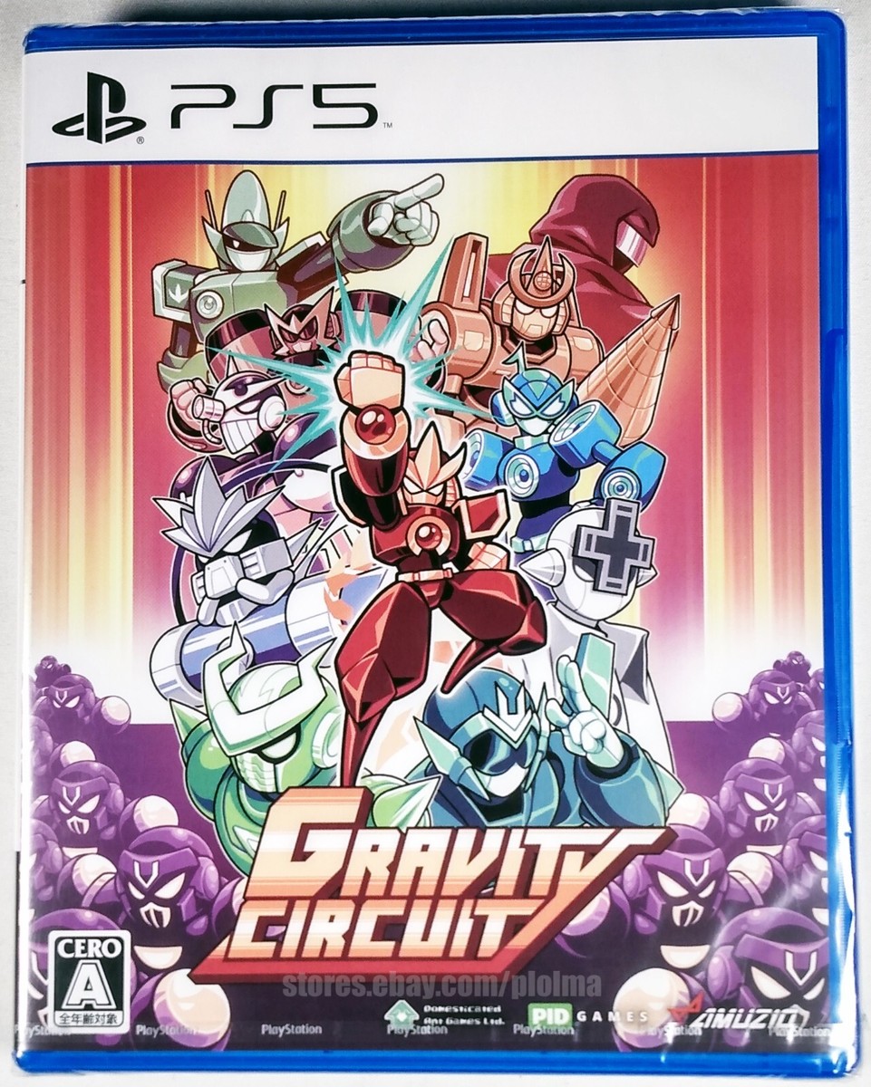 GRAVITY CIRCUIT Brand New PS5 Game PlayStation JP Release, Ships