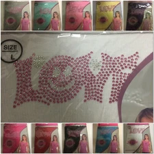 "Sophia" Women's A-Shirt Tank Top "Love" design color and size options 