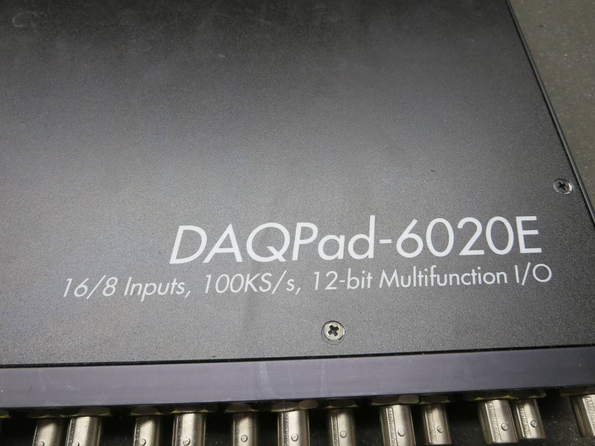 National Instruments, Pt # 185482A-01, Mod # DAQPAD-6020E
