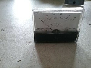 500VDC Panel Meter Movement