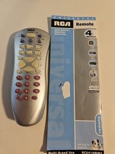 Genuine Used RCA RCU410WMS Universal Remote Control With Instructions.