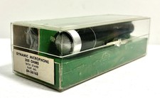 Vintage Sears Dynamic Microphone 300 Ohms W/stand 84-26163