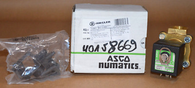 Riegler Asco SCE210D095 2-Wege Magnetventil MV1218/0 NEU OVP