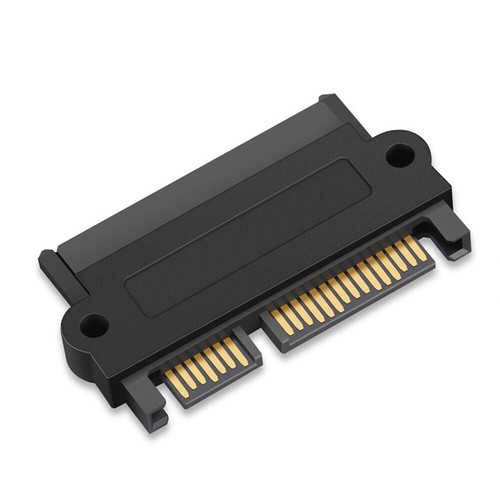 2Pcs SFF-8482 Computer Cable Connectors SAS to SATA 22 pin HDD Raid Adapter - Picture 7 of 11
