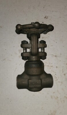NEWCO41-  1/2'' Gate Valve Fig.WR103 A105N Class800 Socket Weld