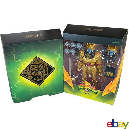 Super7 Modellino Mighty Morphin Power Rangers Ultimates Goldar 7 pollici - Foto 3 di 24