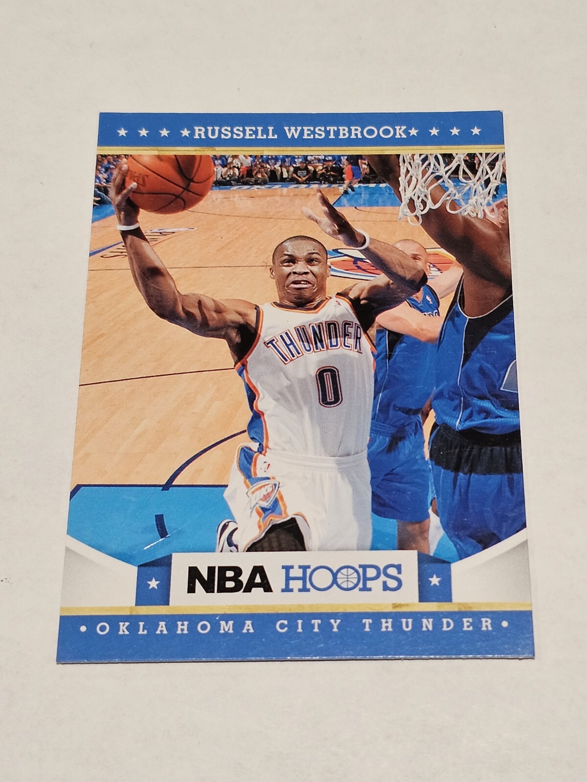 Russell Westbrook #136 Basketball Cards 2012 Panini Hoops trading card — raw and PSA graded price guide