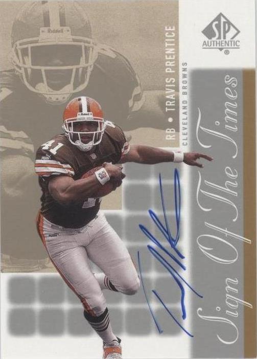 2000 SP Authentic Travis Prentice #TP - 1 of 2