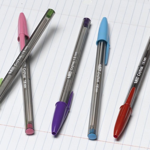 Bolígrafos BIC Cristal Xtra Bold, 24 unidades (paquete de 1), surtidos - Imagen 4 de 7
