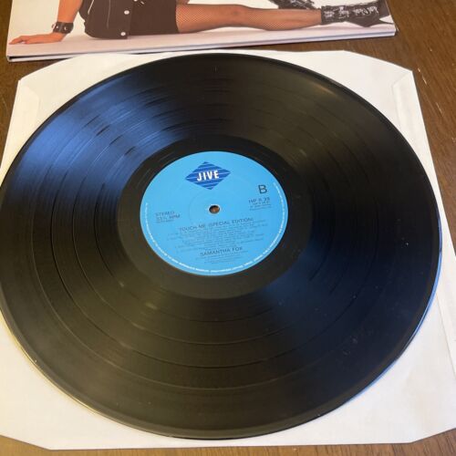 SAMANTHA FOX TOUCH ME 1986 UK PRESS 12" VINYL SPECIAL EDITION GATEFOLD OG SHRINK - Picture 7 of 7