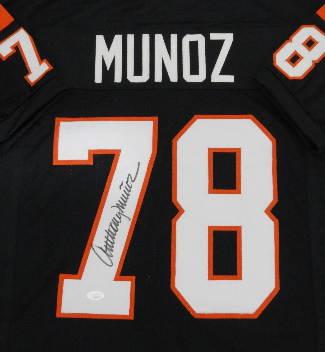 Bengals Hall of Famer ANTHONY MUNOZ Signed Custom Replica Jersey AUTO JSA eBay
