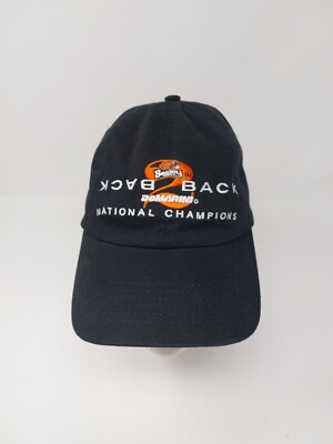 OSU Beavers Back 2 Back National Champions Strap Back Dad Hat Adjustable Cap