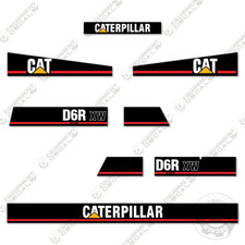 Fits Caterpillar D6R XW Series II Decal Kit Crawler Tractor Dozer 7-Year Vinyl
