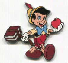 Disney Pins Pinocchio First Day of School Rare Disneyland Exclusive Pin