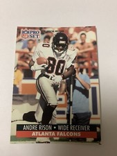 1990 Pro Set Andre Rison Atlanta Falcons