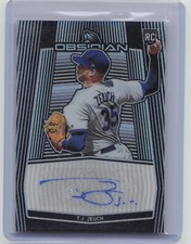 2020 Panini Chronicles #OA-TZ T.J. Zeuch Obsidian Autographs