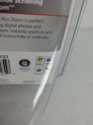 Logitech V220 Cordless Optical Mouse Notebook Series Black NEW in Sealed Package - Picture 12 of 12