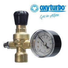 Riduttore di pressione verticale MICRO per CO2 - ARGON - MIX manometro bassa pre