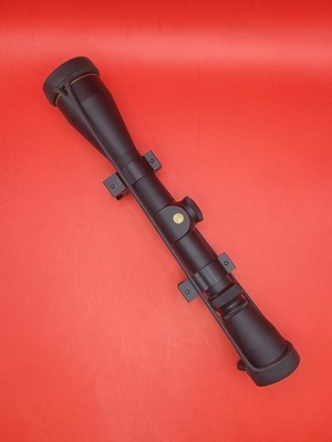 LEUPOLD VX-1  3-9X40 SCOPE W/ MOUNTS AND LENS COVERS 