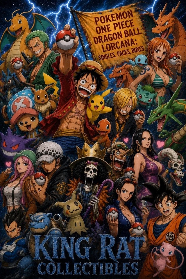 Rip & Ship 100's of sets in stock  Pokemon  One Piece  Lorcana  Dragon Ball